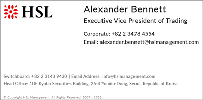 Alexander Bennett - Scammer HSL Management